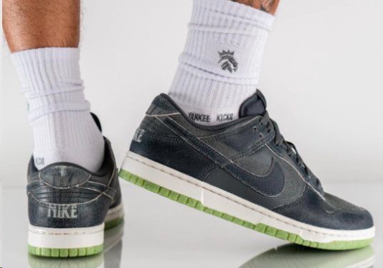 Nike Dunk Low Iron Grey Scream Green: Embrace the Bold